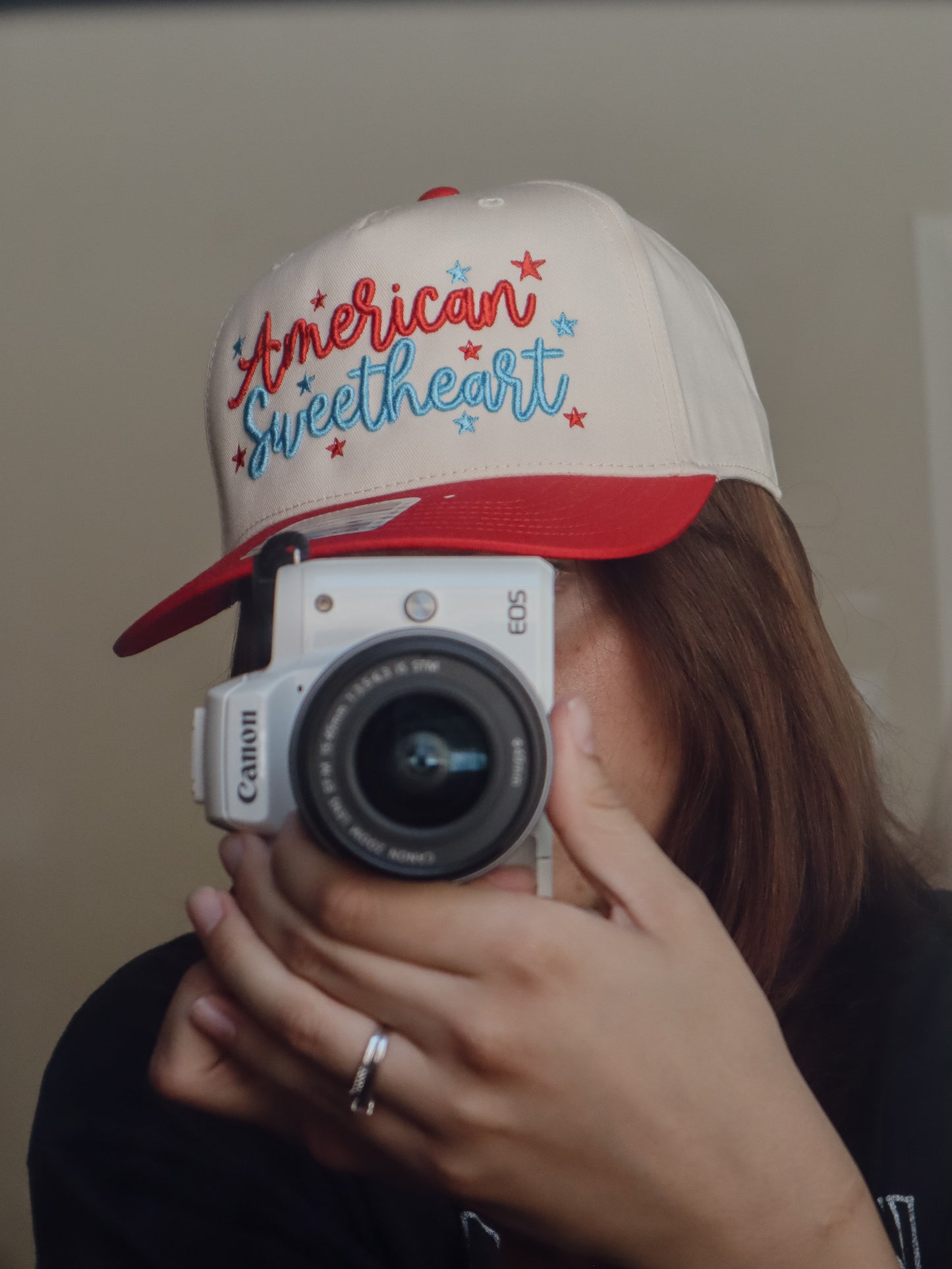 American Sweetheart Trucker Hat | Patriotic Trucker Hat