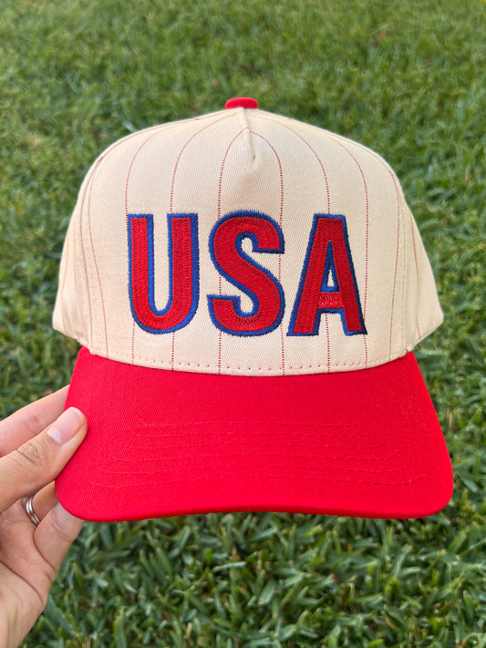 USA Embroidered Trucker Hat