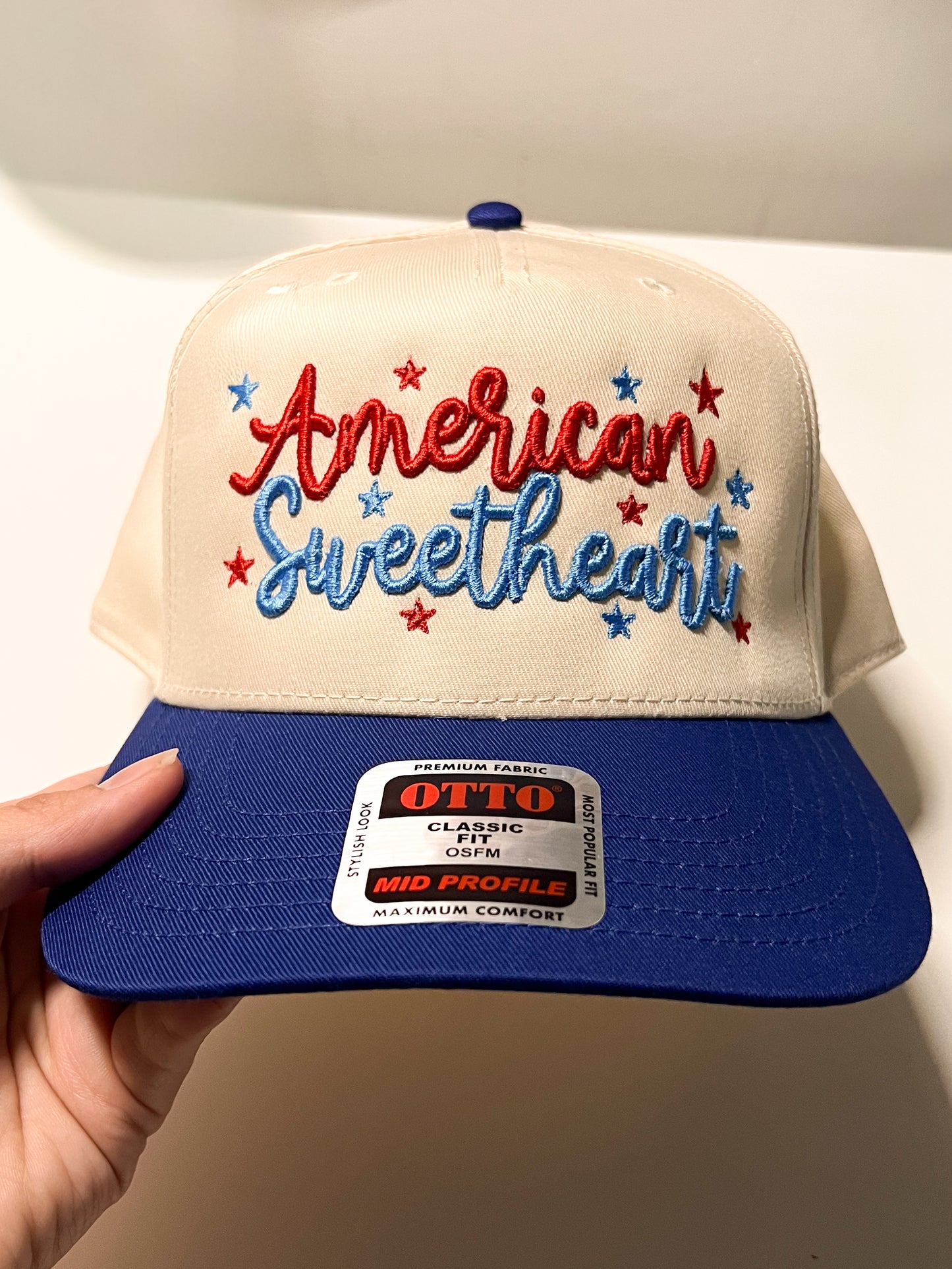 American Sweetheart Trucker Hat | Patriotic Trucker Hat