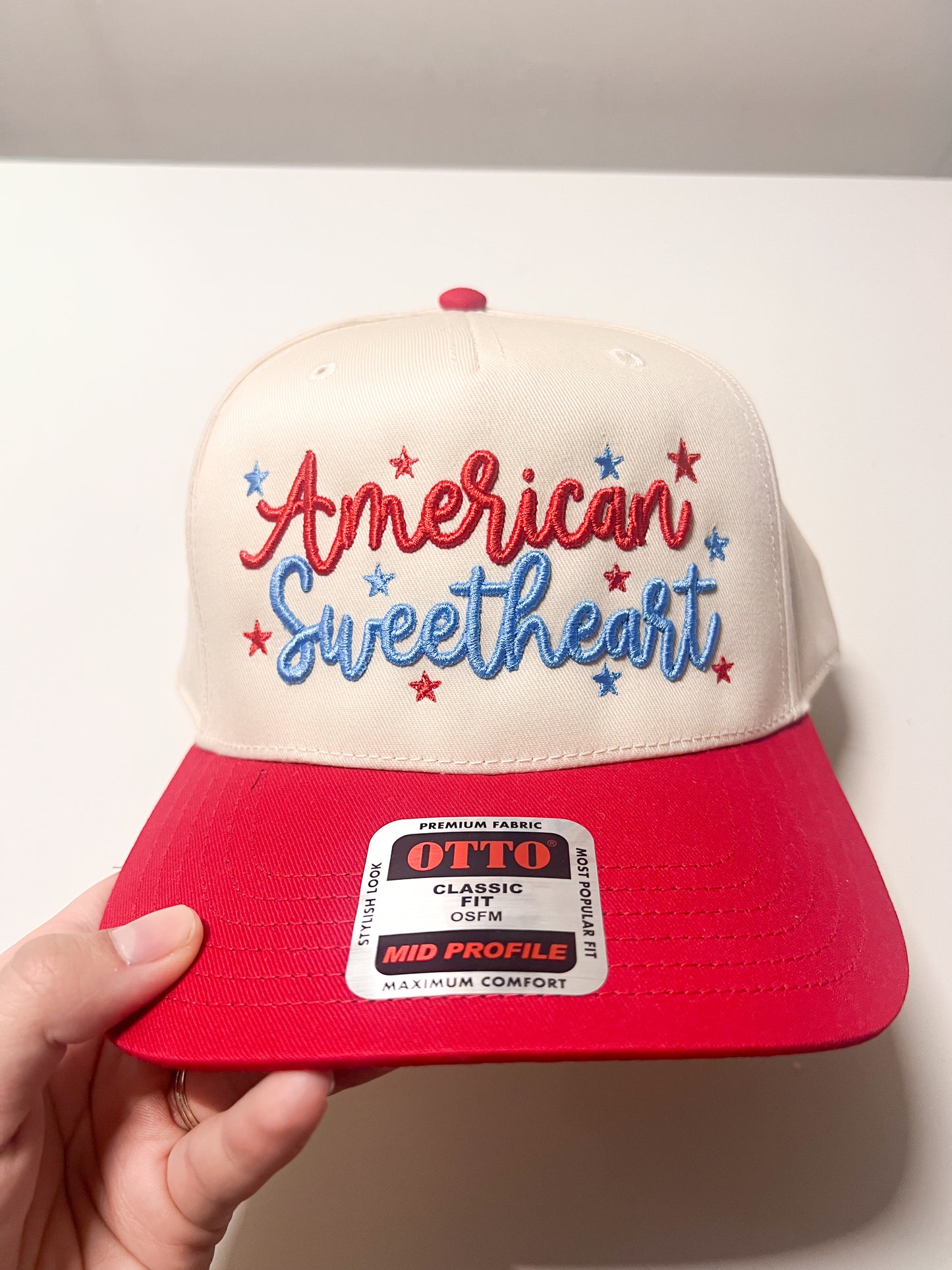 American Sweetheart Trucker Hat | Patriotic Trucker Hat
