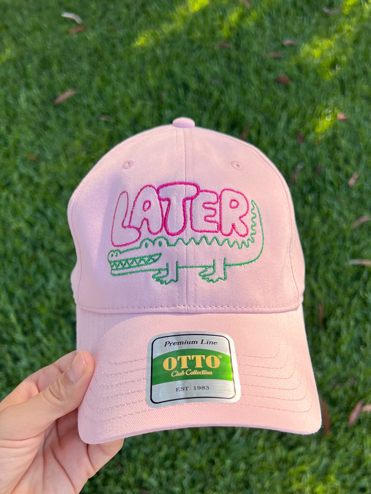 Later Gator Dad Hat | Premium Dad Hat