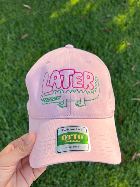 Later Gator Dad Hat | Premium Dad Hat