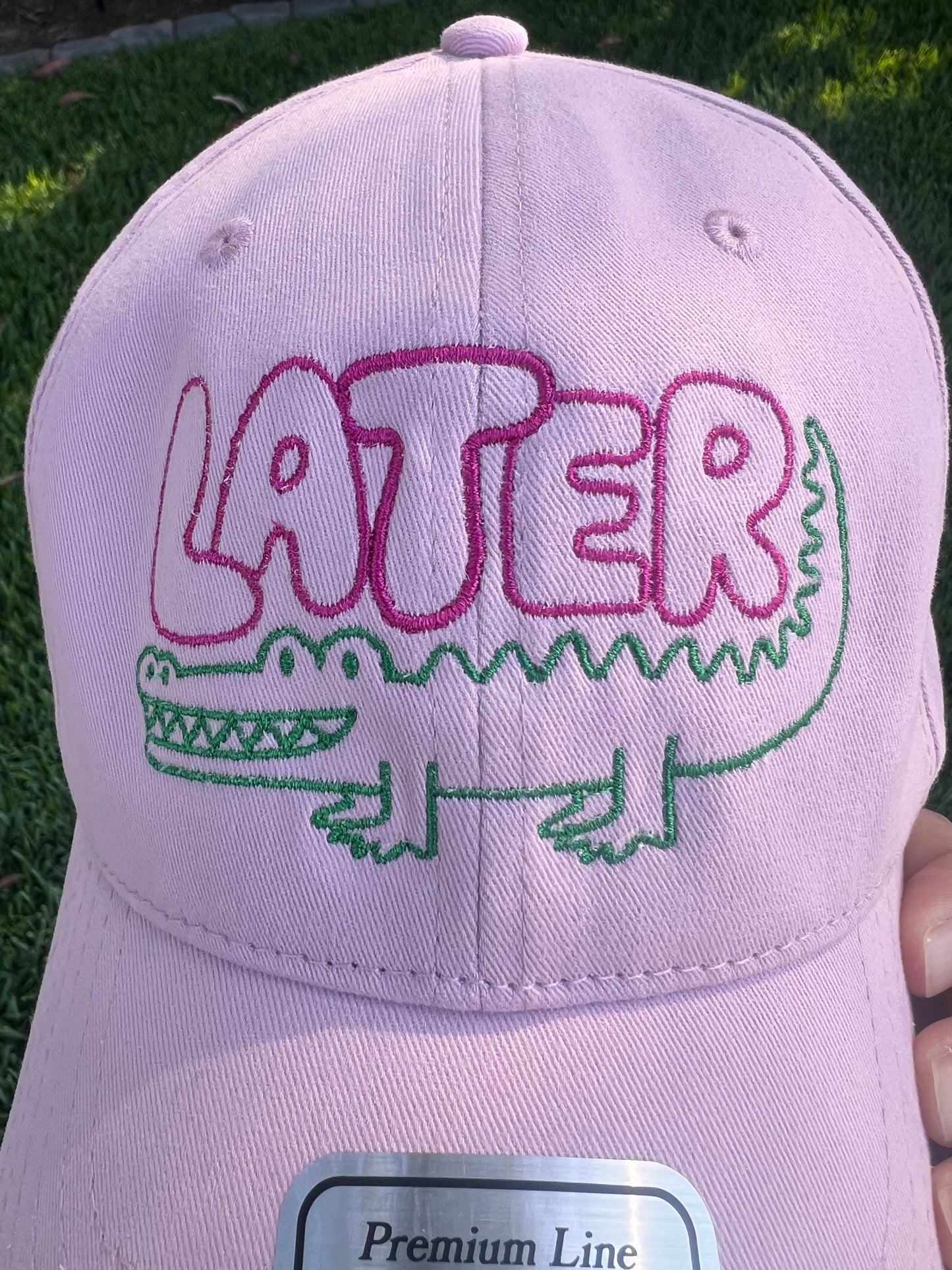 Later Gator Dad Hat | Premium Dad Hat