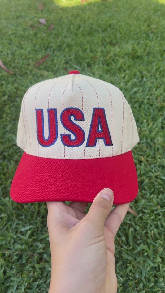 USA Embroidered Trucker Hat